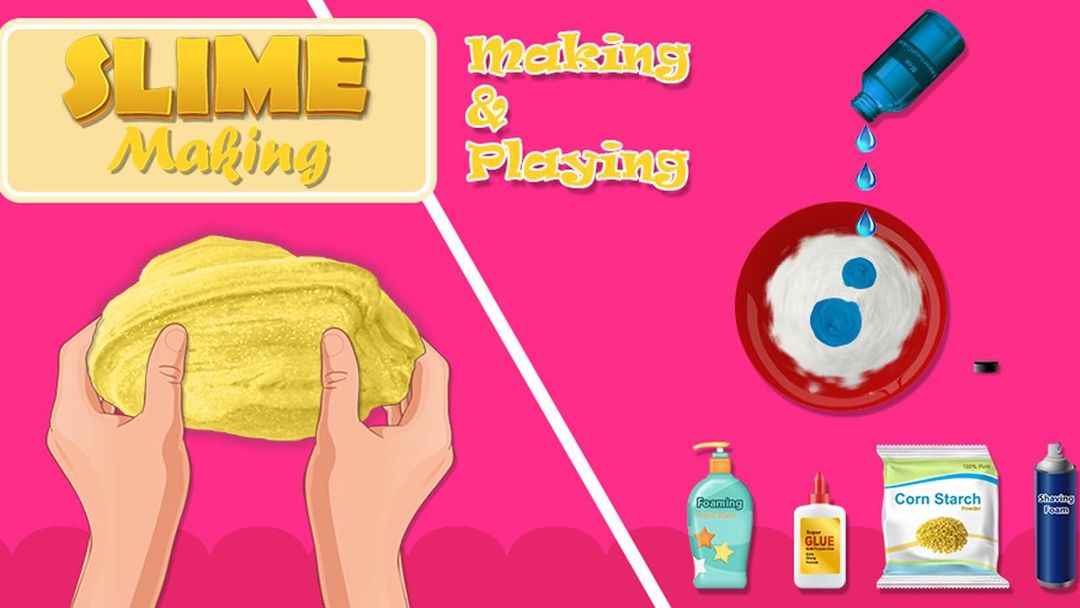 DIY Crazy Fluffy Slime Maker: Trendy Slime Fun ภาพหน้าจอเกม