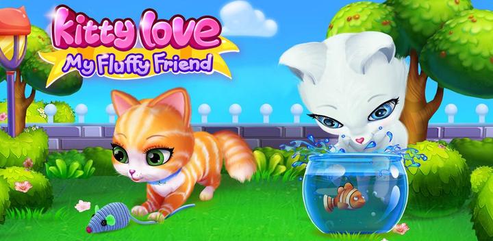 Banner of Kitty Love - My Fluffy Pet 1.3.6