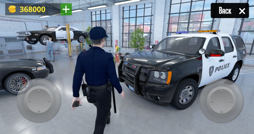 Screenshot of Police Car Drift Simulator