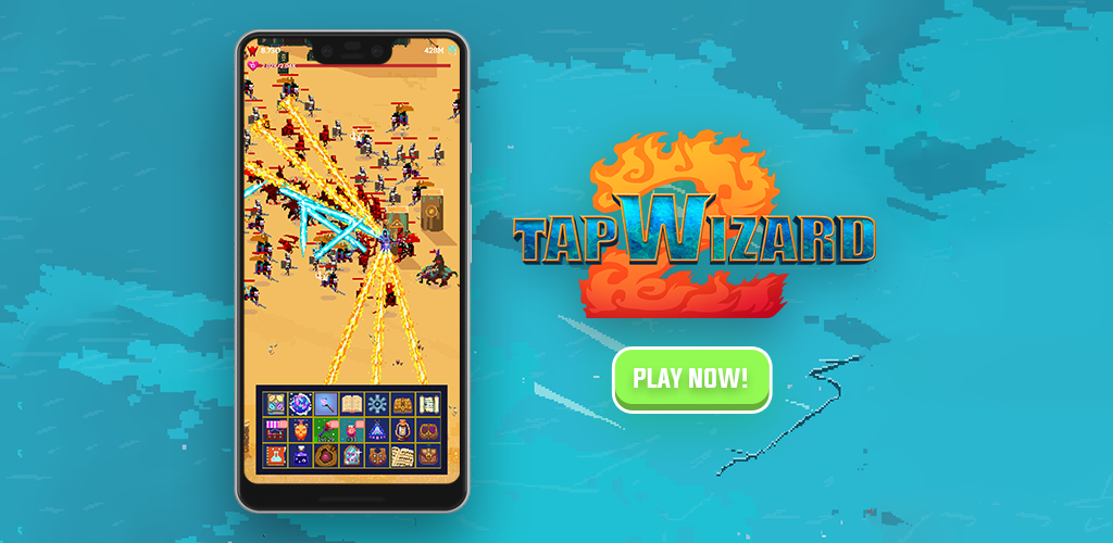 Banner of I-tap ang Wizard 2: Idle Magic Game 7.3.3