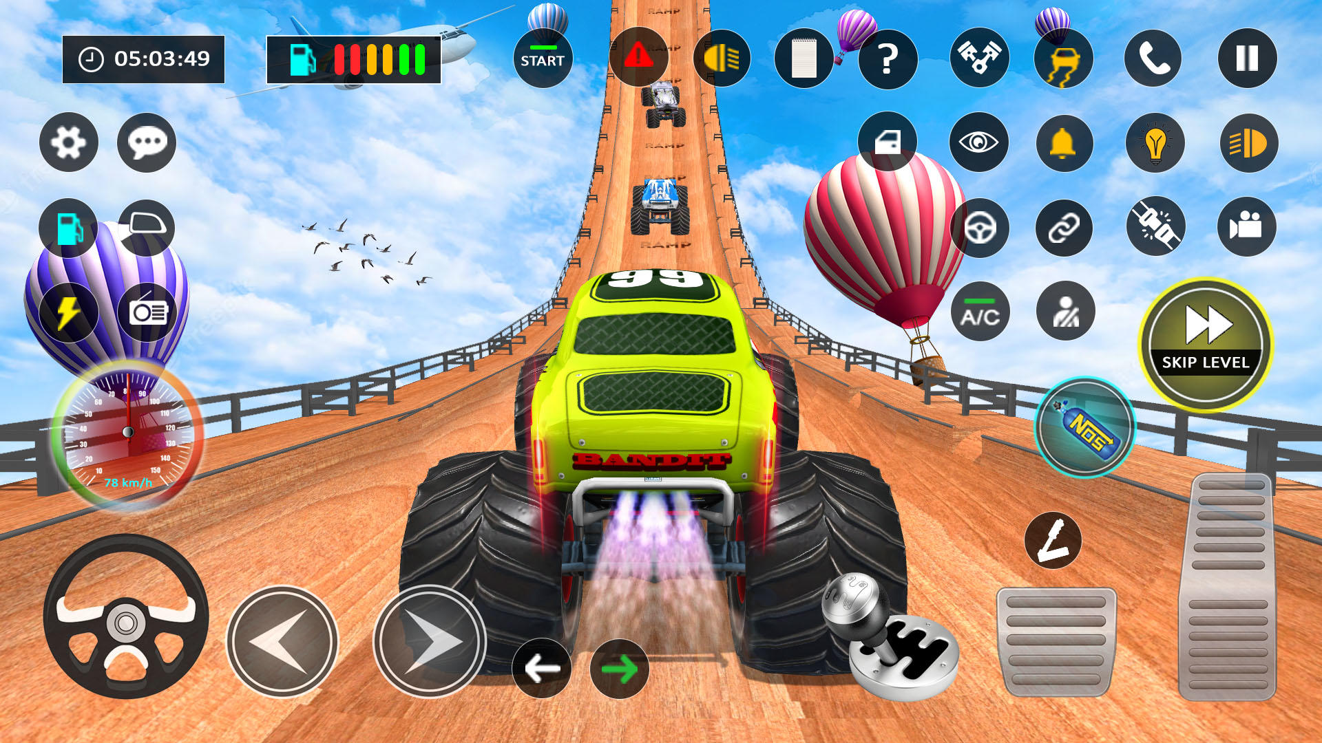 Ảnh chụp màn hình Extreme Monster Truck Games 3D