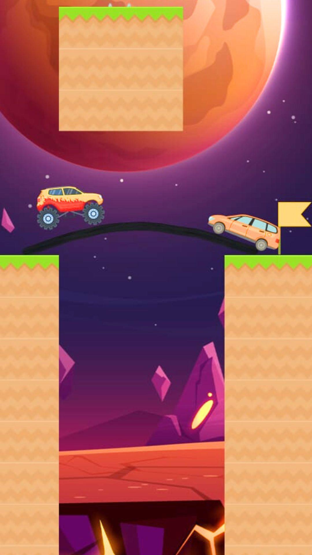 Screenshot of Draw Bridge Road to Save Car
