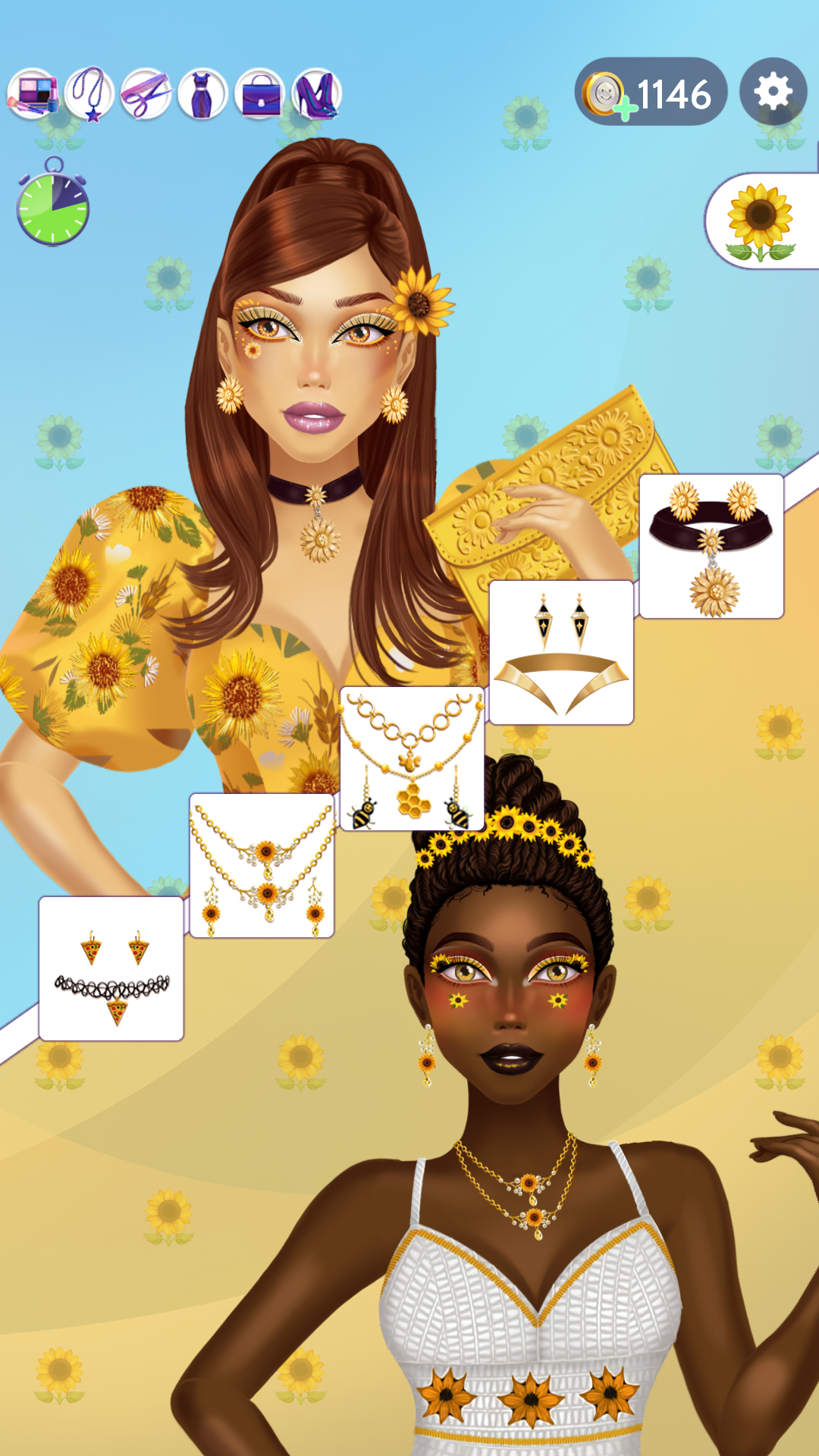 Emoji Dress Up Game Game Screenshot