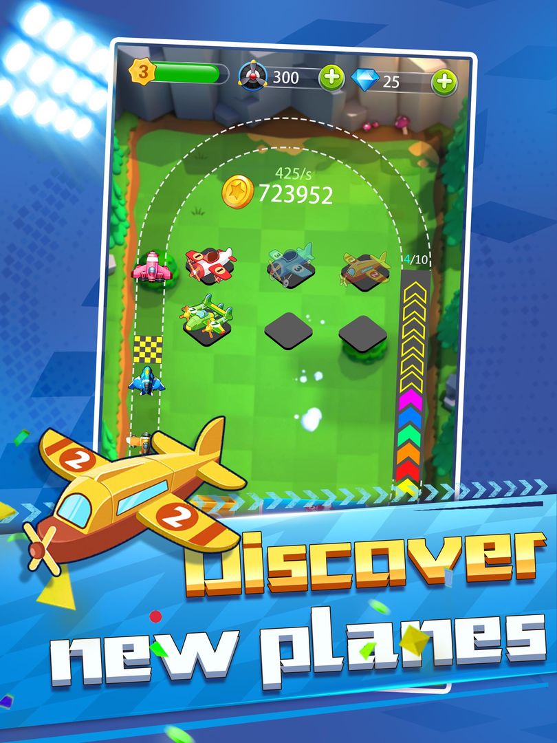 Merge Plane - Idle Games screenshot game