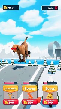 SlingShot Dog Stunts Game 遊戲截圖