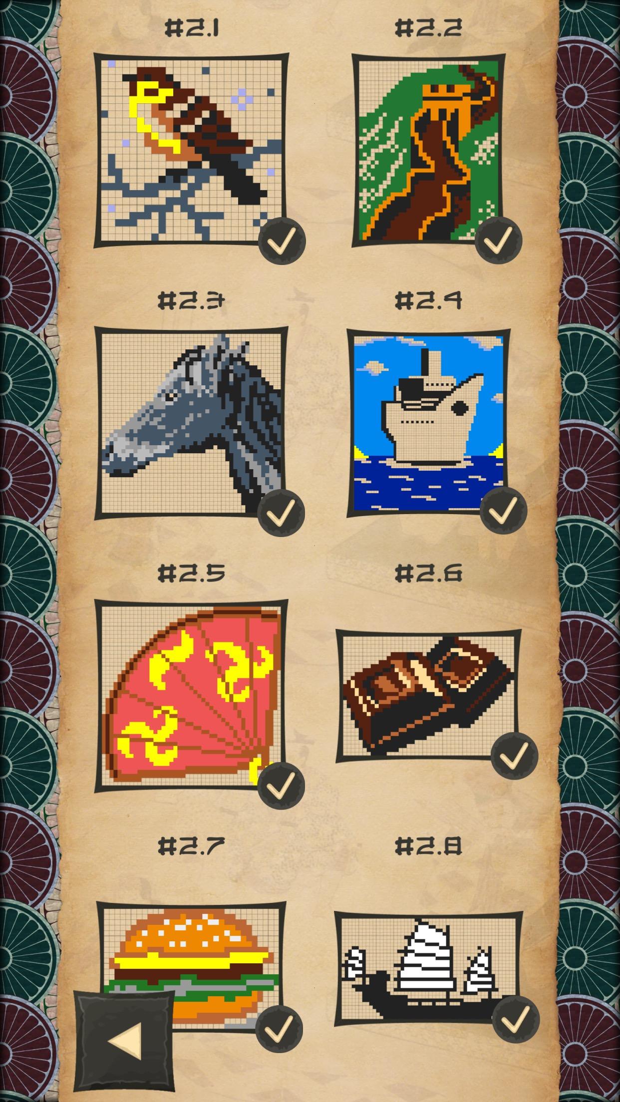 Color Nonogram CrossMe Game Screenshot