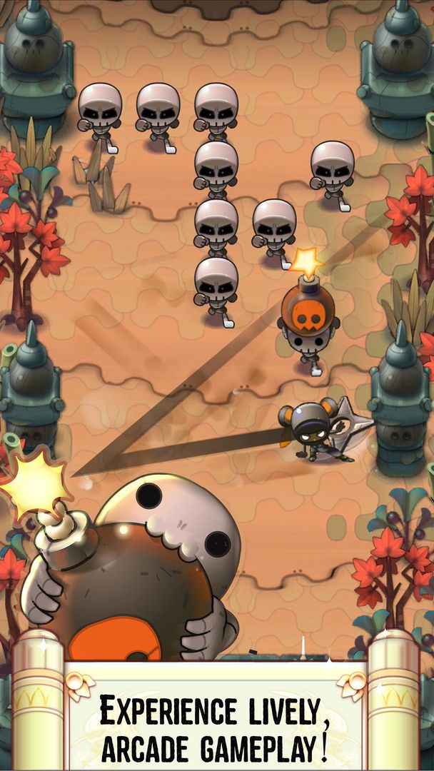 Nindash: Skull Valley ภาพหน้าจอเกม