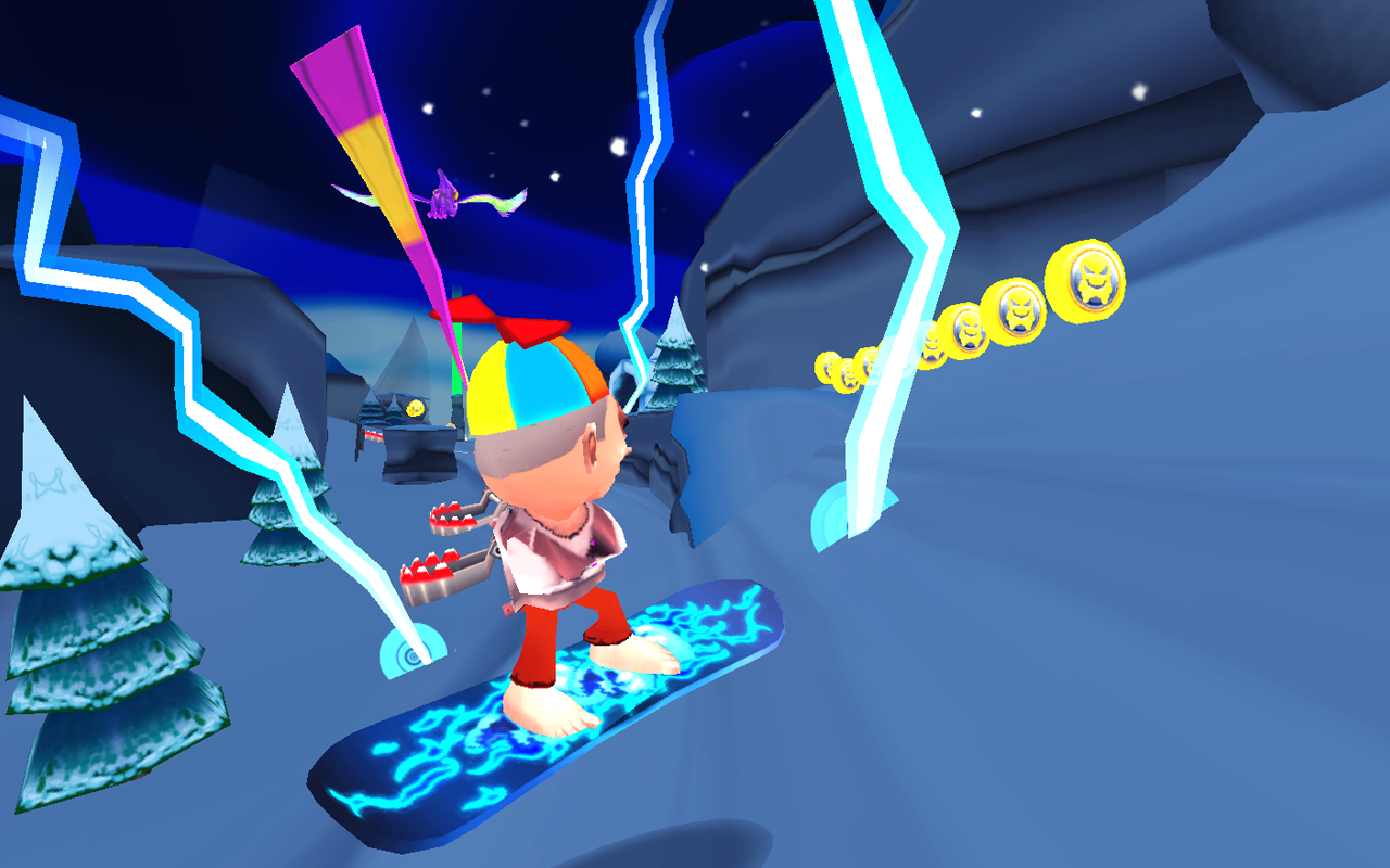 Skiing Fred Game Screenshot