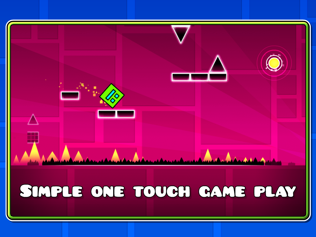 Cuplikan Layar Game Geometry Dash Lite