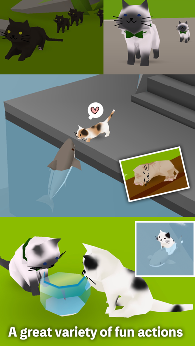 Captura de Tela do Jogo Cats and Sharks: 3D game