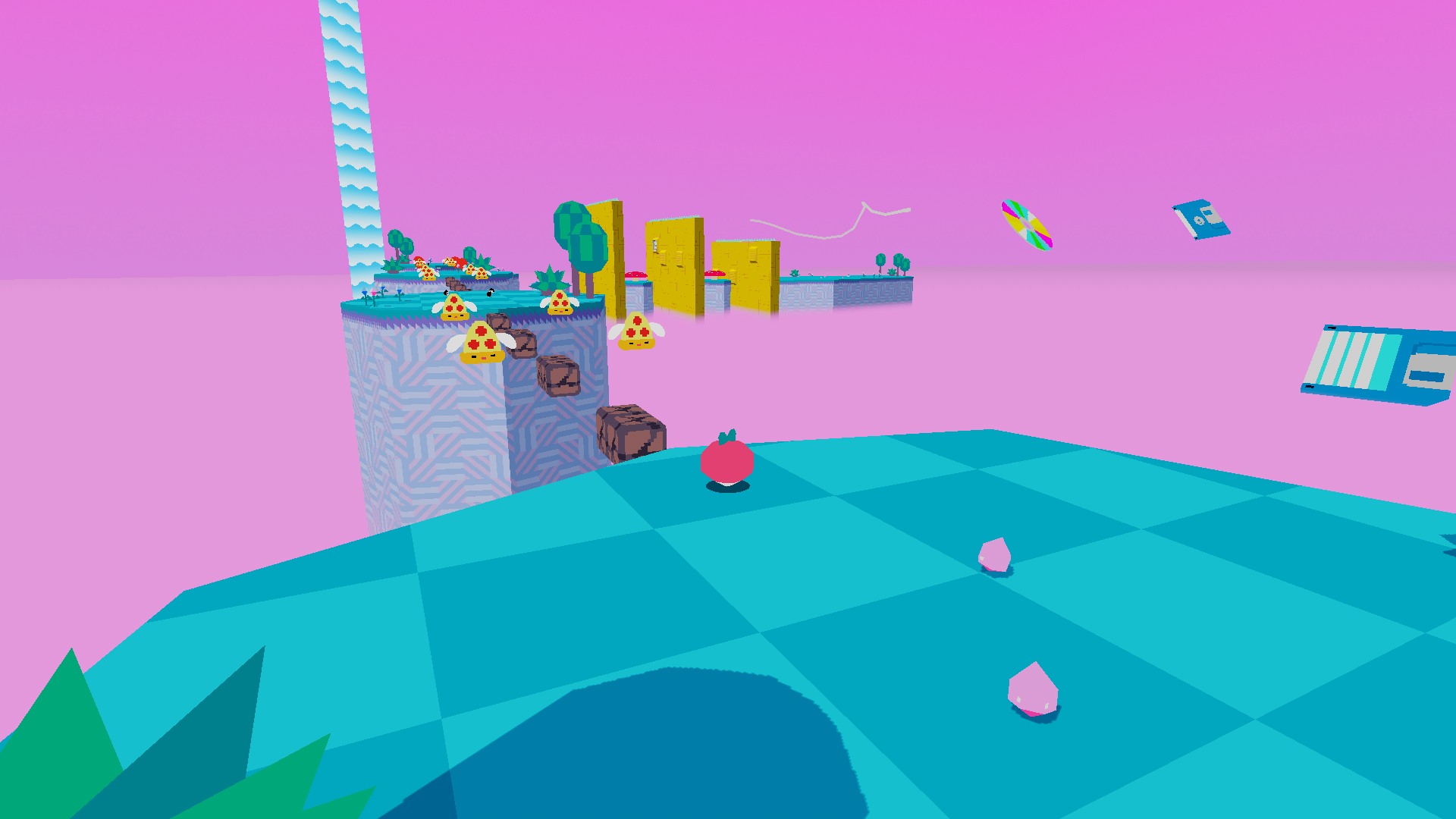 Dadish 3D screenshot game