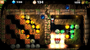 BOULDER DASH 40th Anniversary Game Screenshot