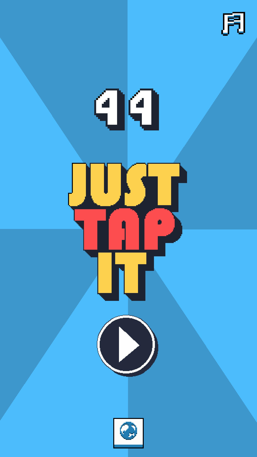 Just Tap It Game Screenshot