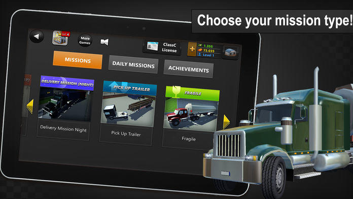 Truck Simulator 2016 3D 게임 스크린 샷
