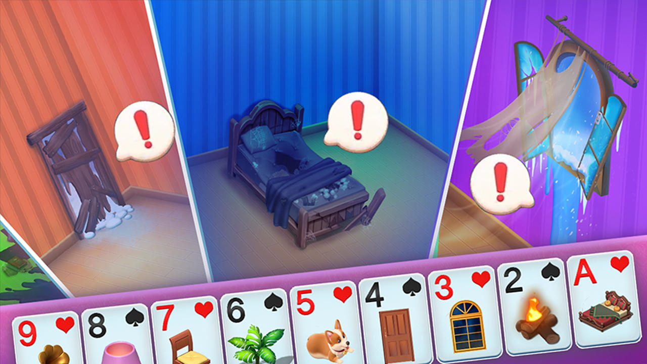 Solitaire - Life Challenge Game Screenshot