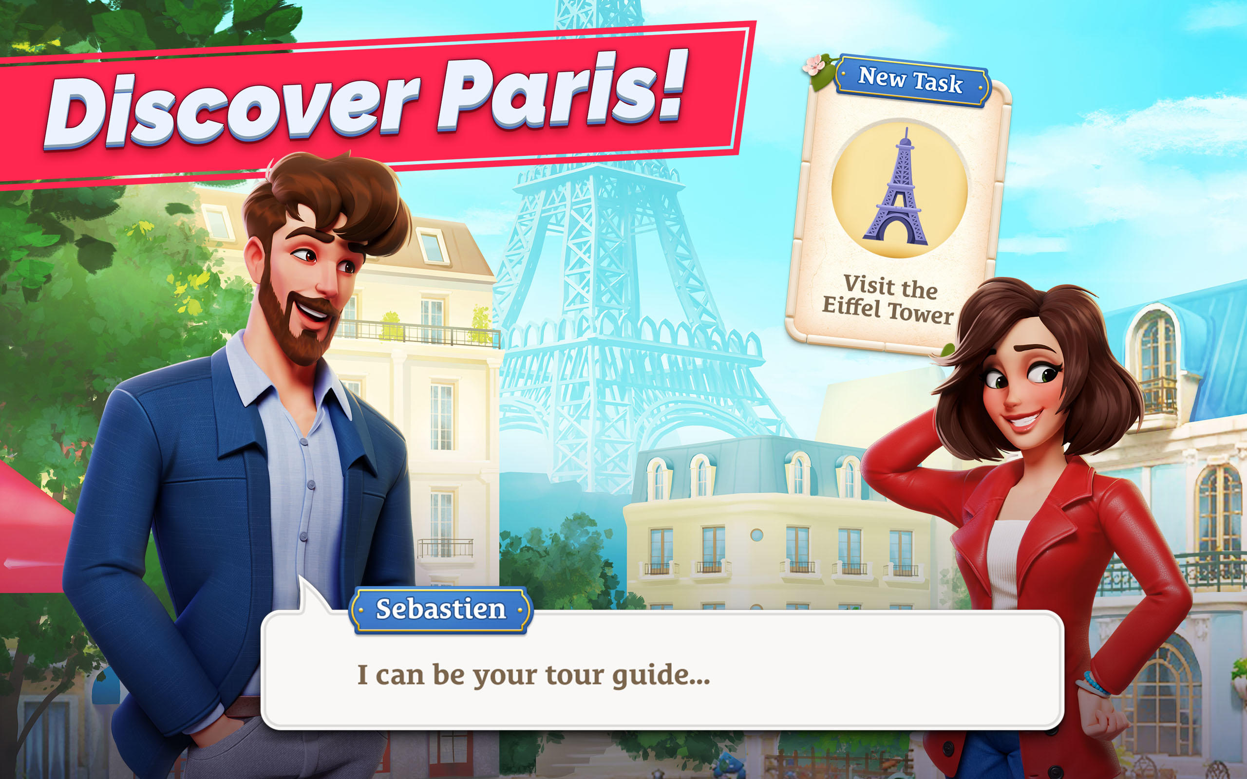Match In Paris: Love ภาพหน้าจอเกม
