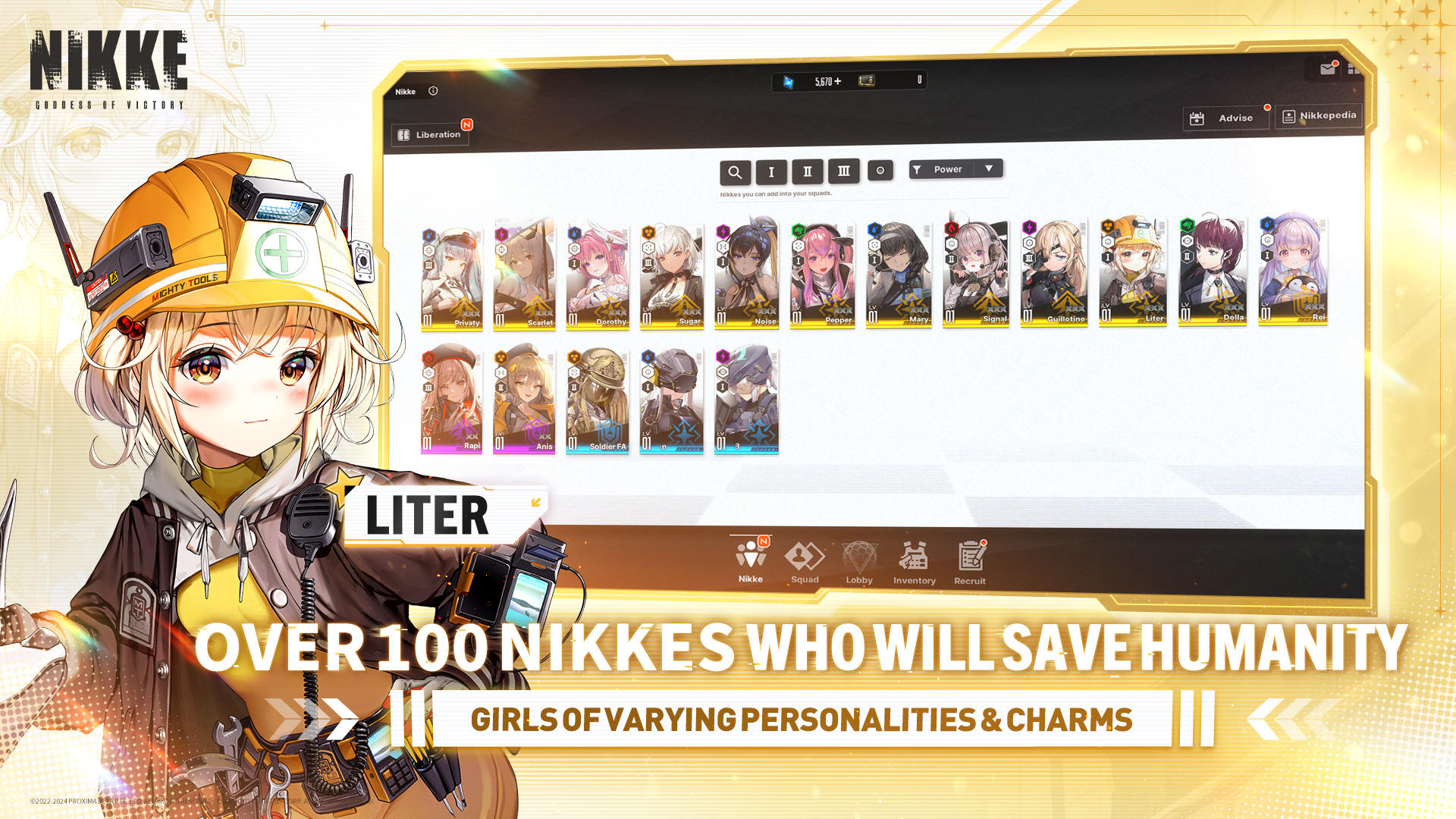 GODDESS OF VICTORY:NIKKE CLOUD Game Screenshot
