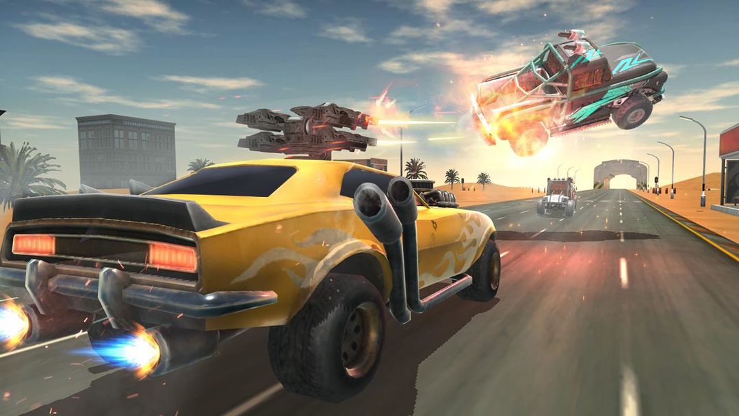 Screenshot of Death Race Road Battle