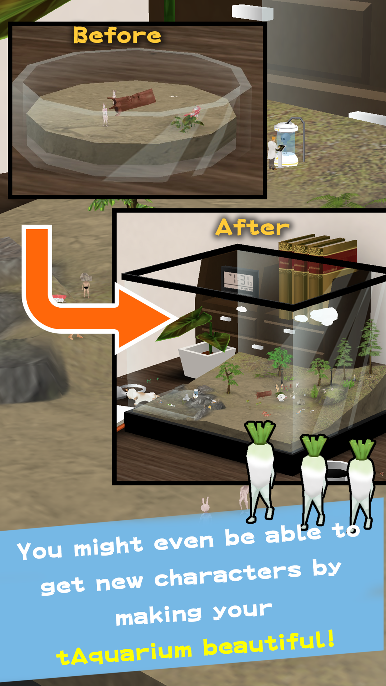 Weird Aquarium Game Screenshot