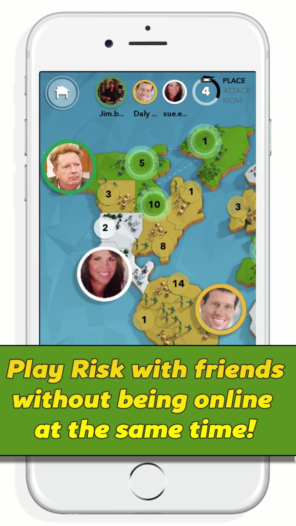 Attack Your Friends! 冒險棋盤遊戲 screenshot game