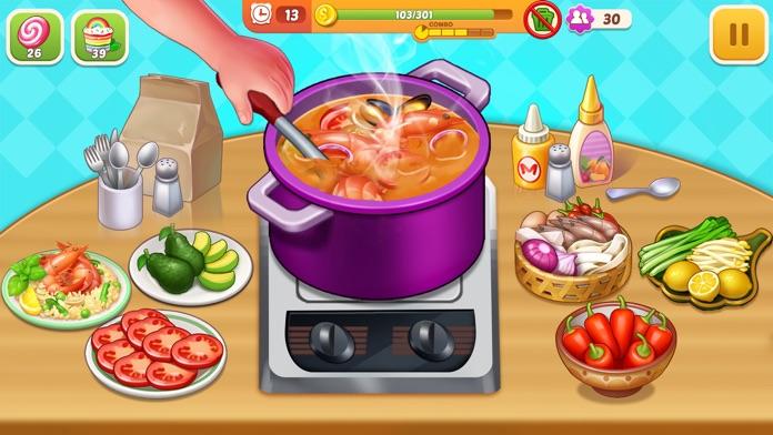 Screenshot 1 of Crazy Kitchen: Trò chơi nấu ăn 