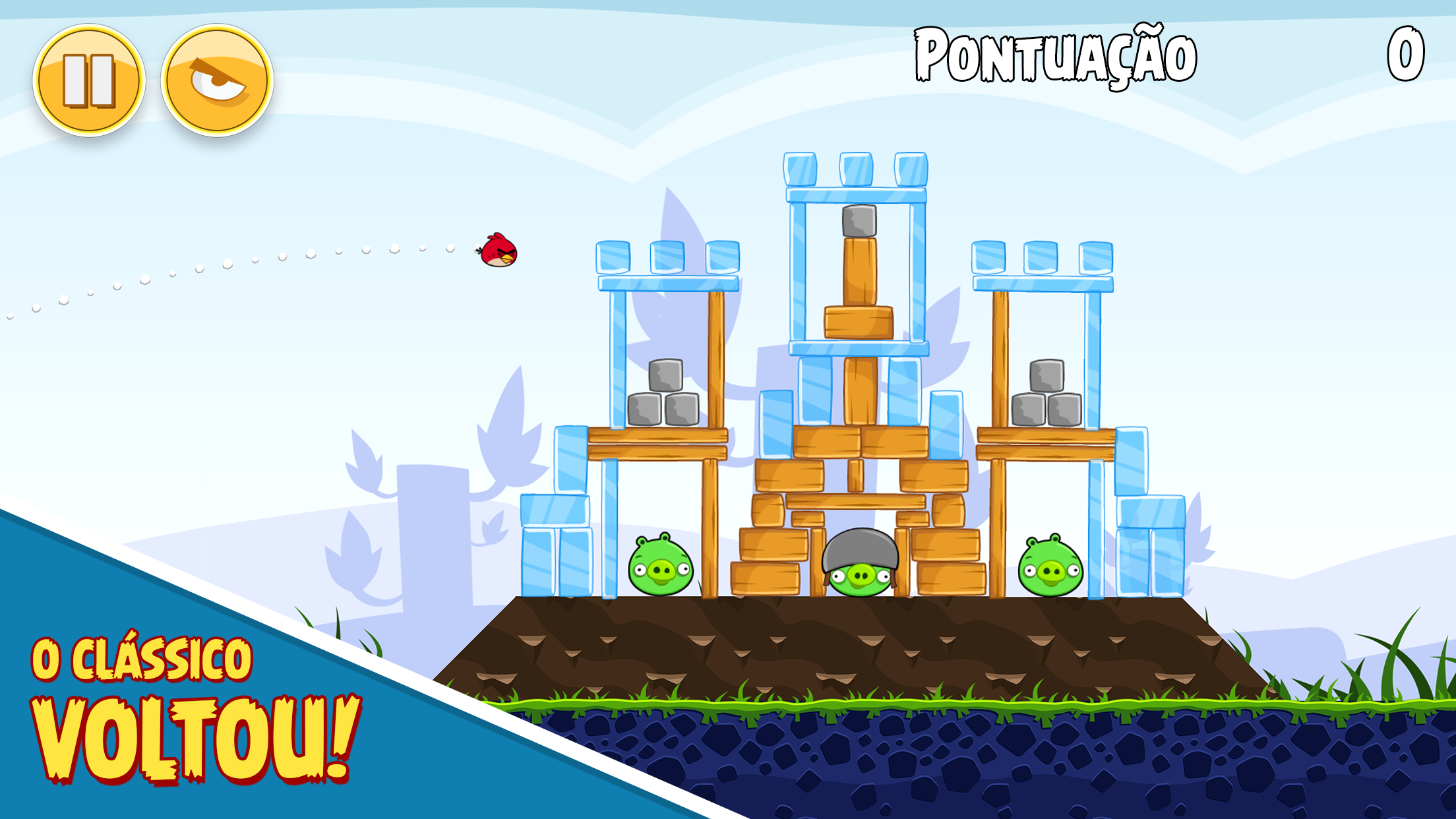 Captura de Tela do Jogo Angry Birds for Automotive