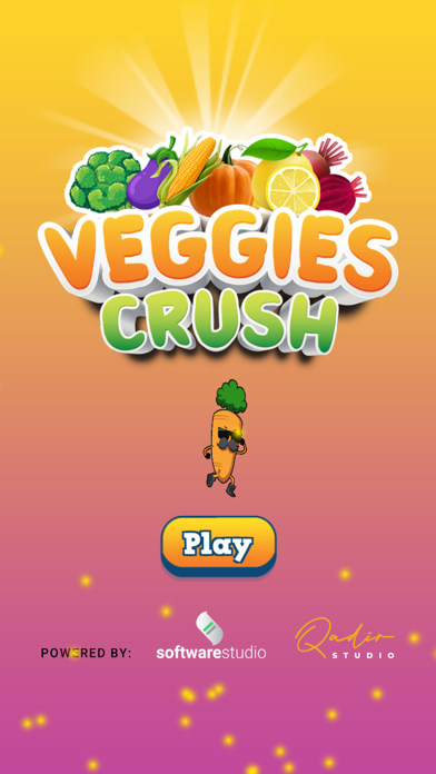 Veggies Crush Carrot Race ภาพหน้าจอเกม