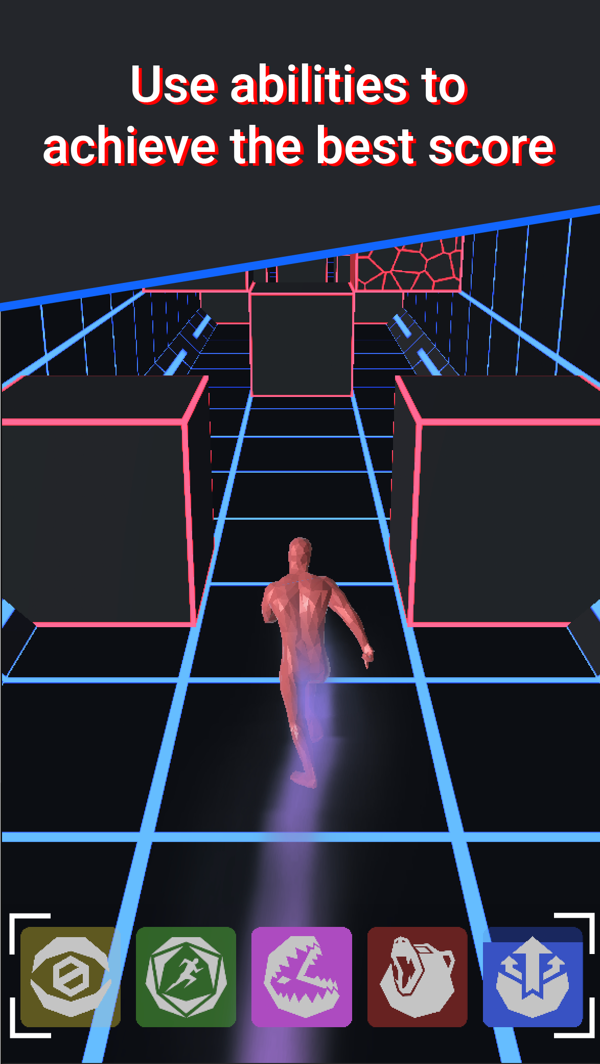 Скриншот игры ByteRun - Sci-Fi running game