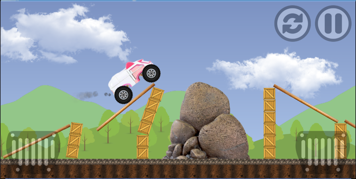 Robocar Amber Adventure Game Screenshot