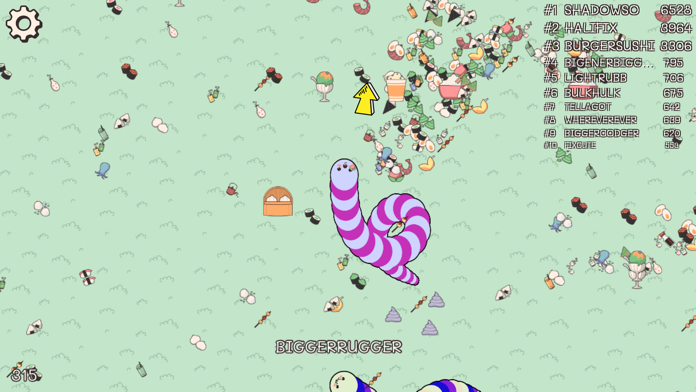 SushiParty.io Game Screenshot
