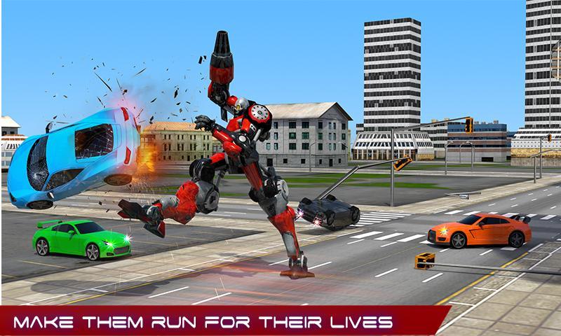 Limo Transformer Robot Game Screenshot
