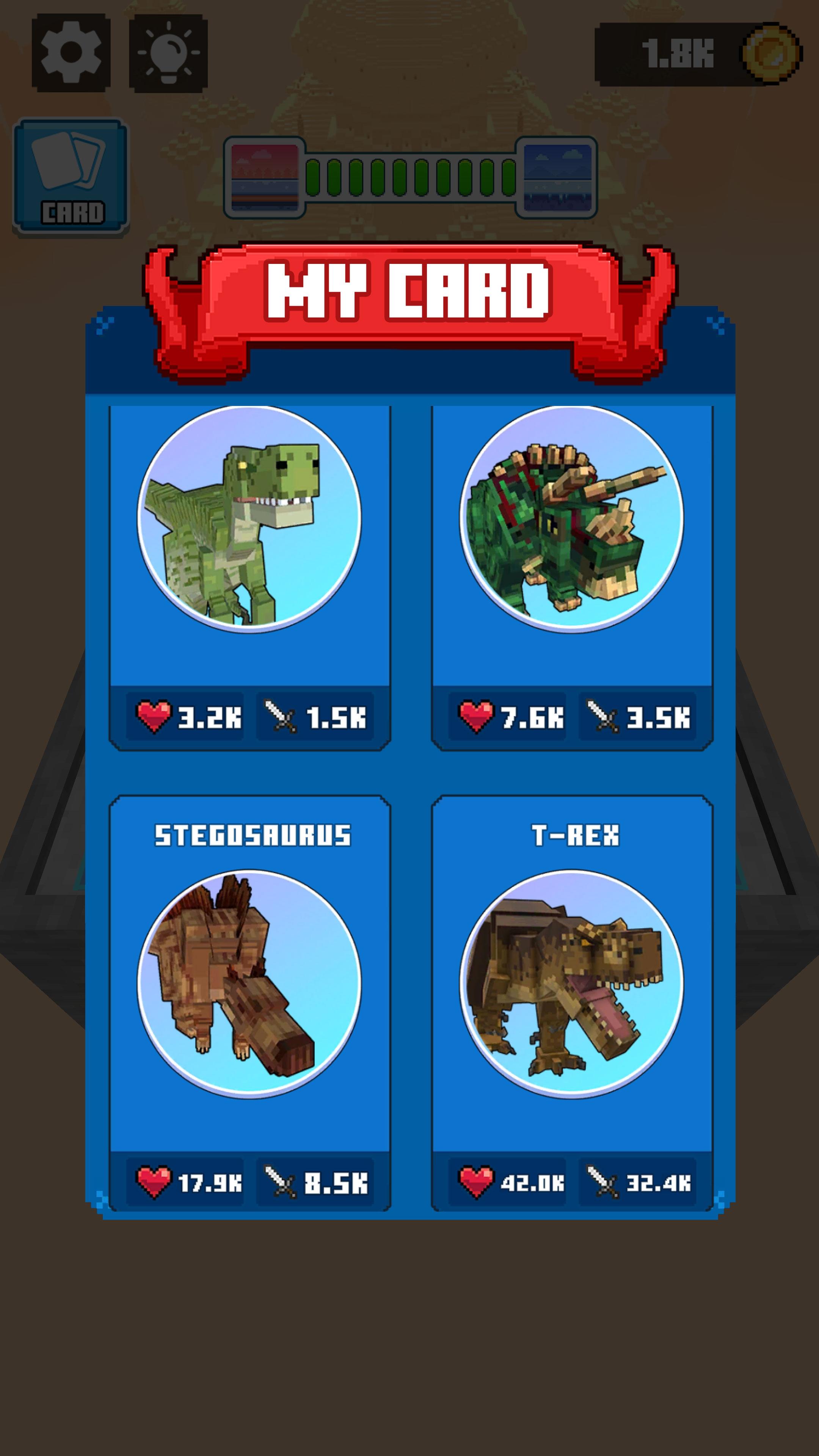 Dinosaur Merge: Block Fighting Game Screenshot