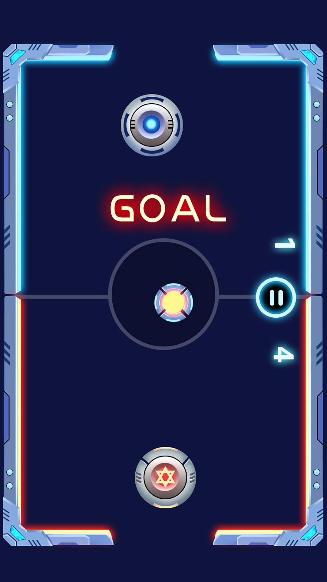 Ảnh chụp màn hình Finger Glow Hockey