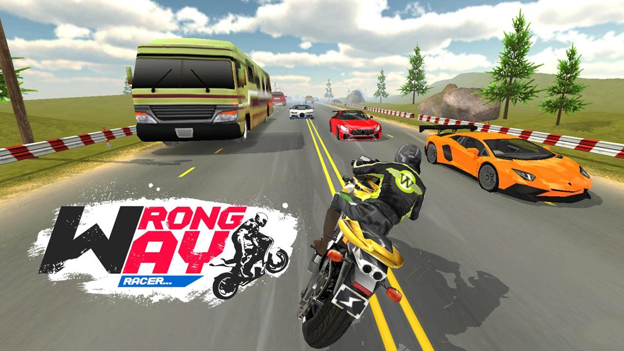 Wrong Way Racer screenshot game