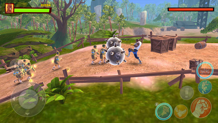 Shaq Fu: A Legend Reborn screenshot game