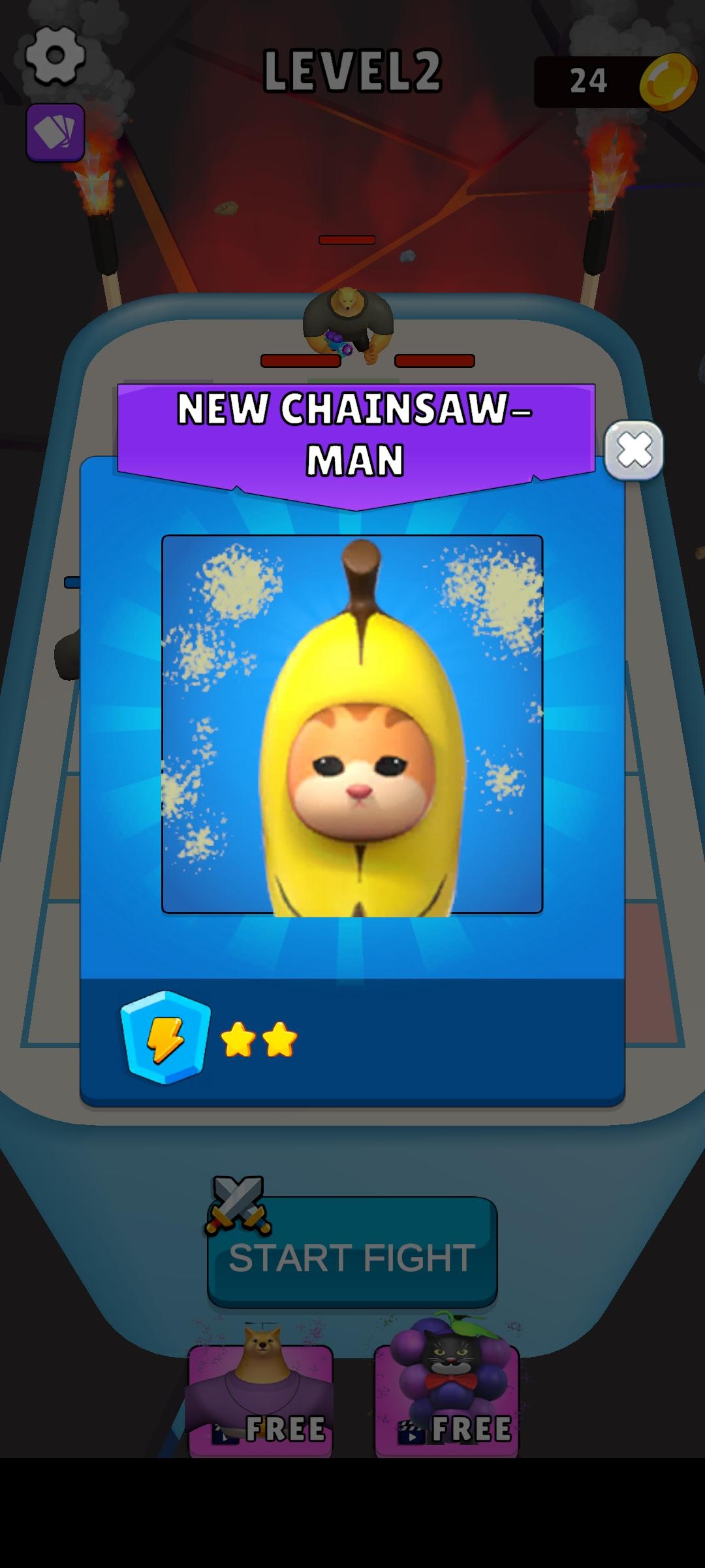Epic Banana Merge Cat Master Game Screenshot