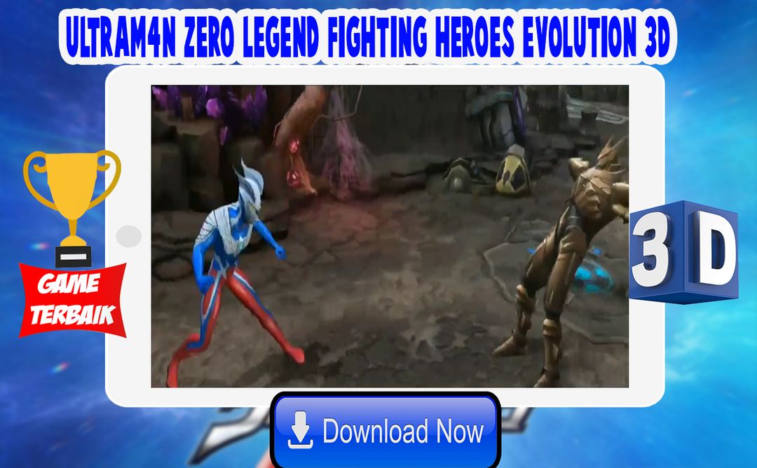 Ultrafighter3D : Zero Legend Fighting Heroes 게임 스크린 샷