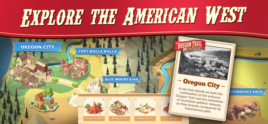 The Oregon Trail: Boom Town遊戲截圖