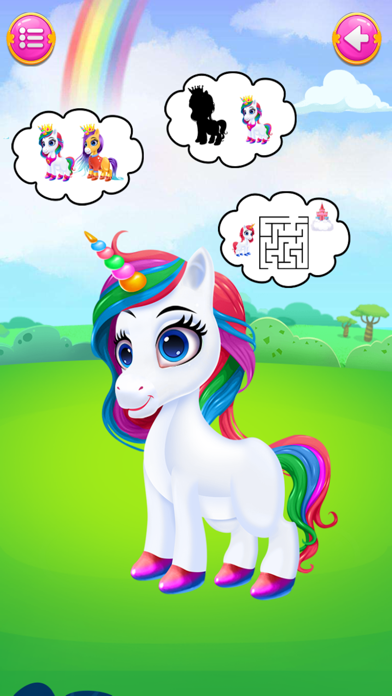 Princess Rainbow MakeUp Salon::Appstore for Android