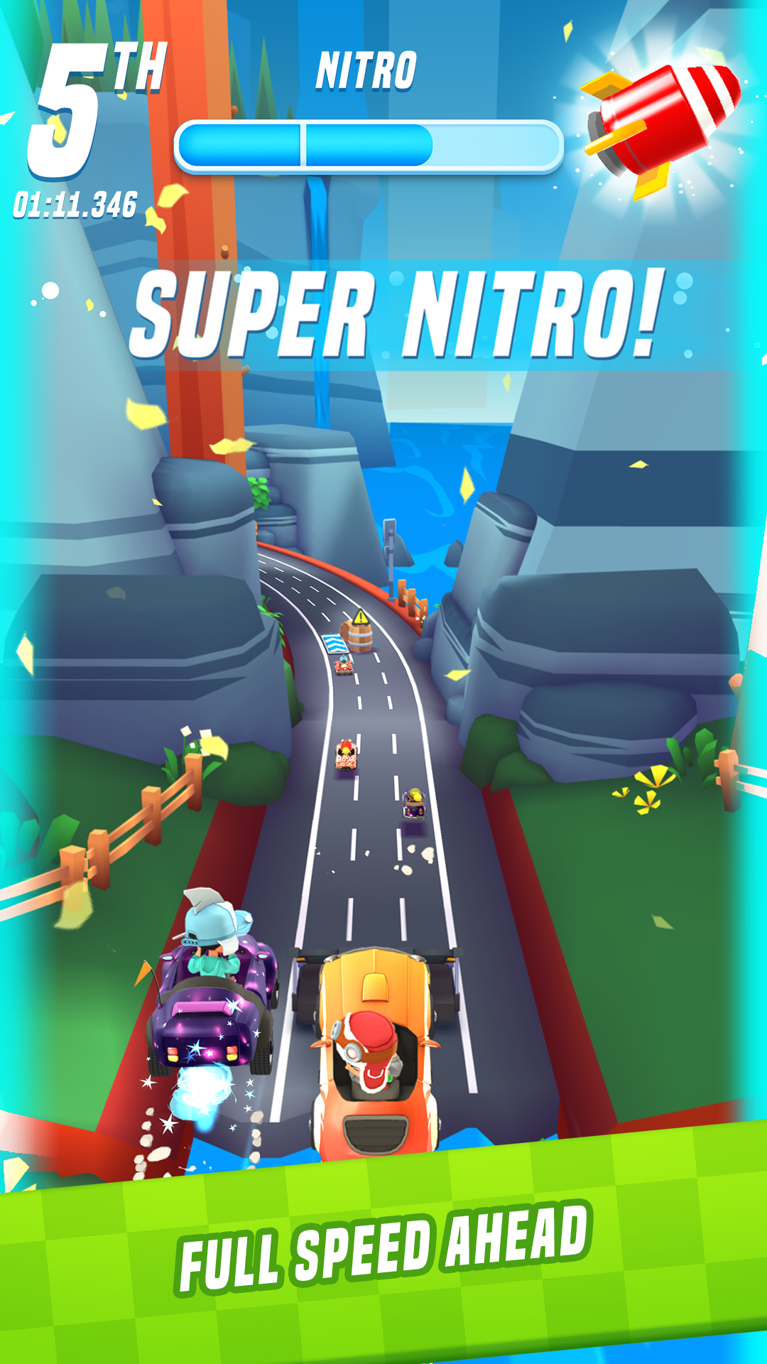 SuperCar City Game Screenshot