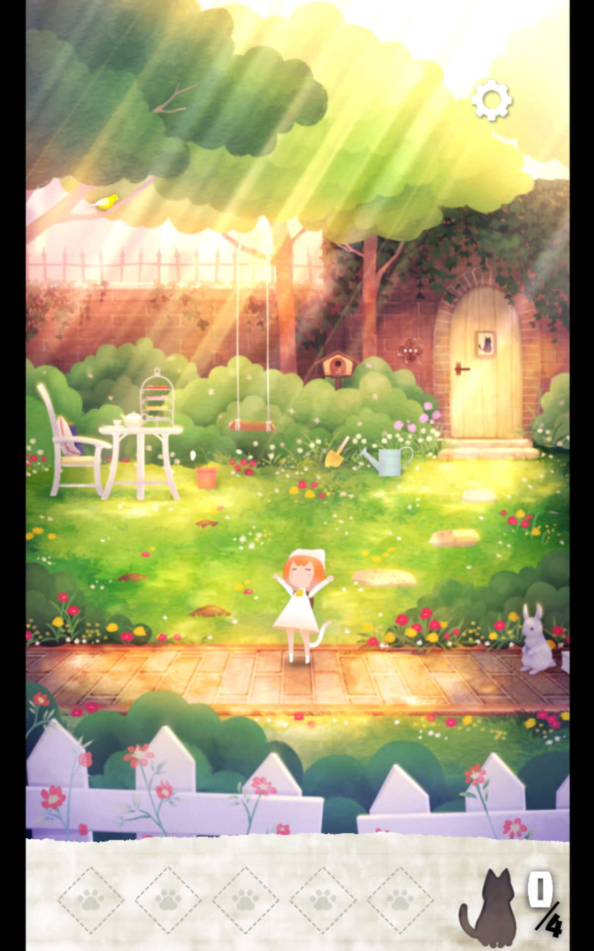 Cuplikan Layar Game Stray Cat Doors