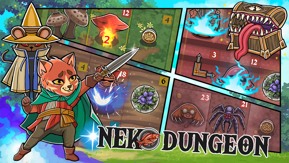 Screenshot 1 of Neko Dungeon- ပဟေဋ္ဌိ RPG 2.11