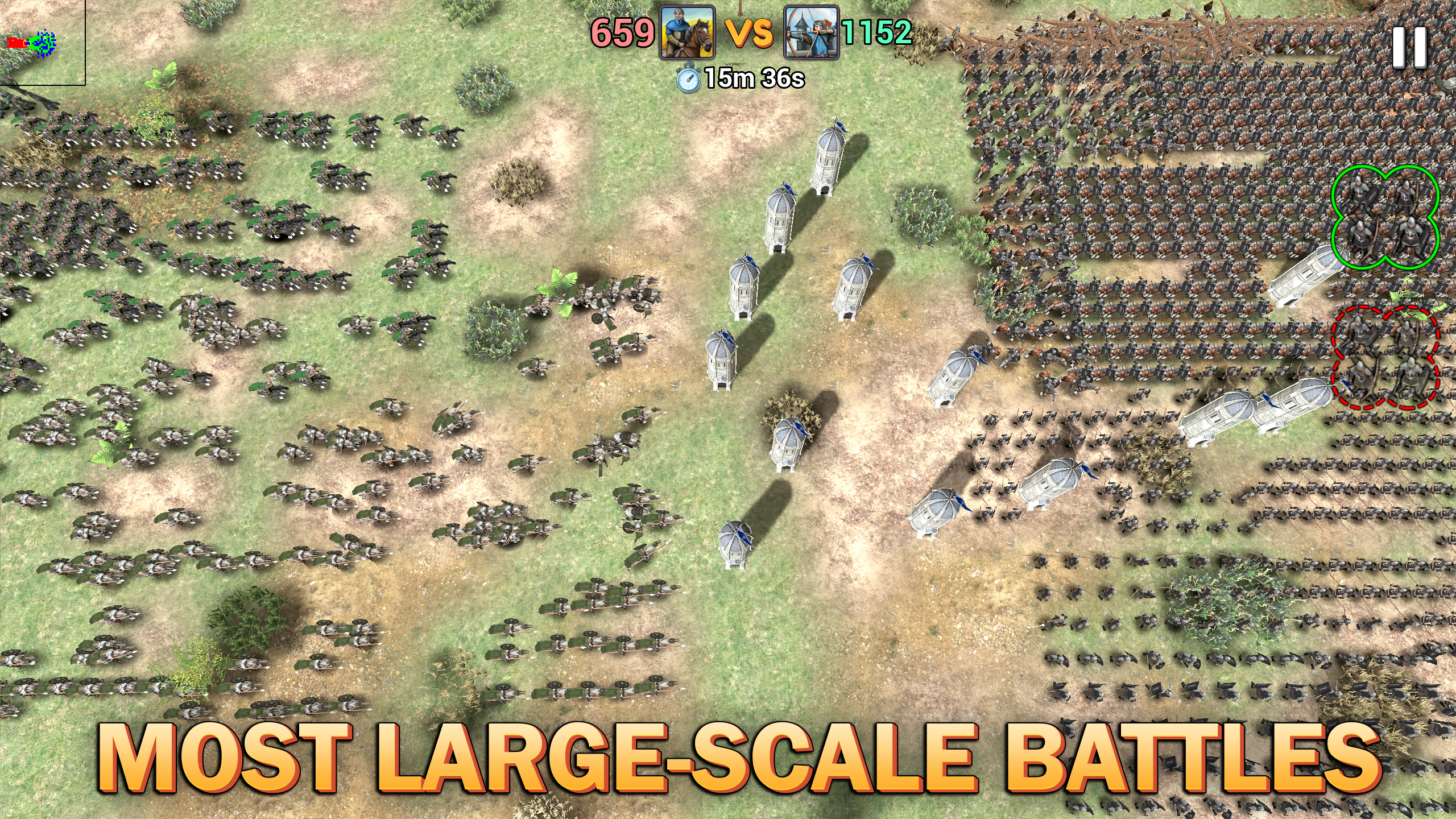 Shadows of Empires: PvP RTS Game Screenshot