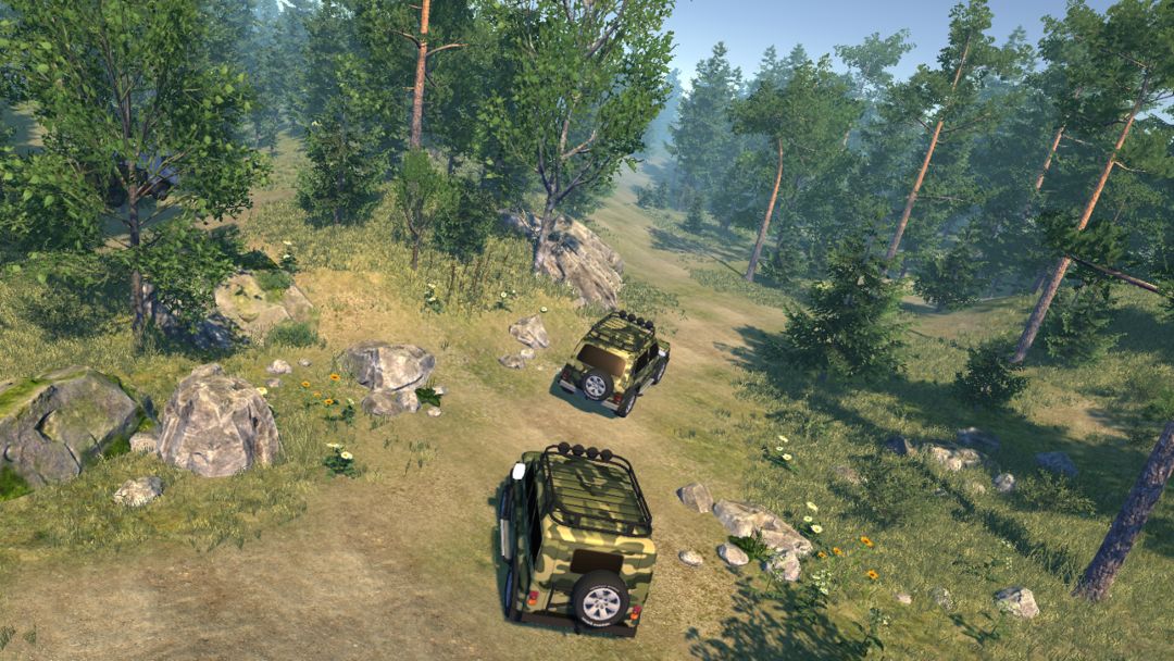 Russian Cars: Offroad 4x4 ภาพหน้าจอเกม