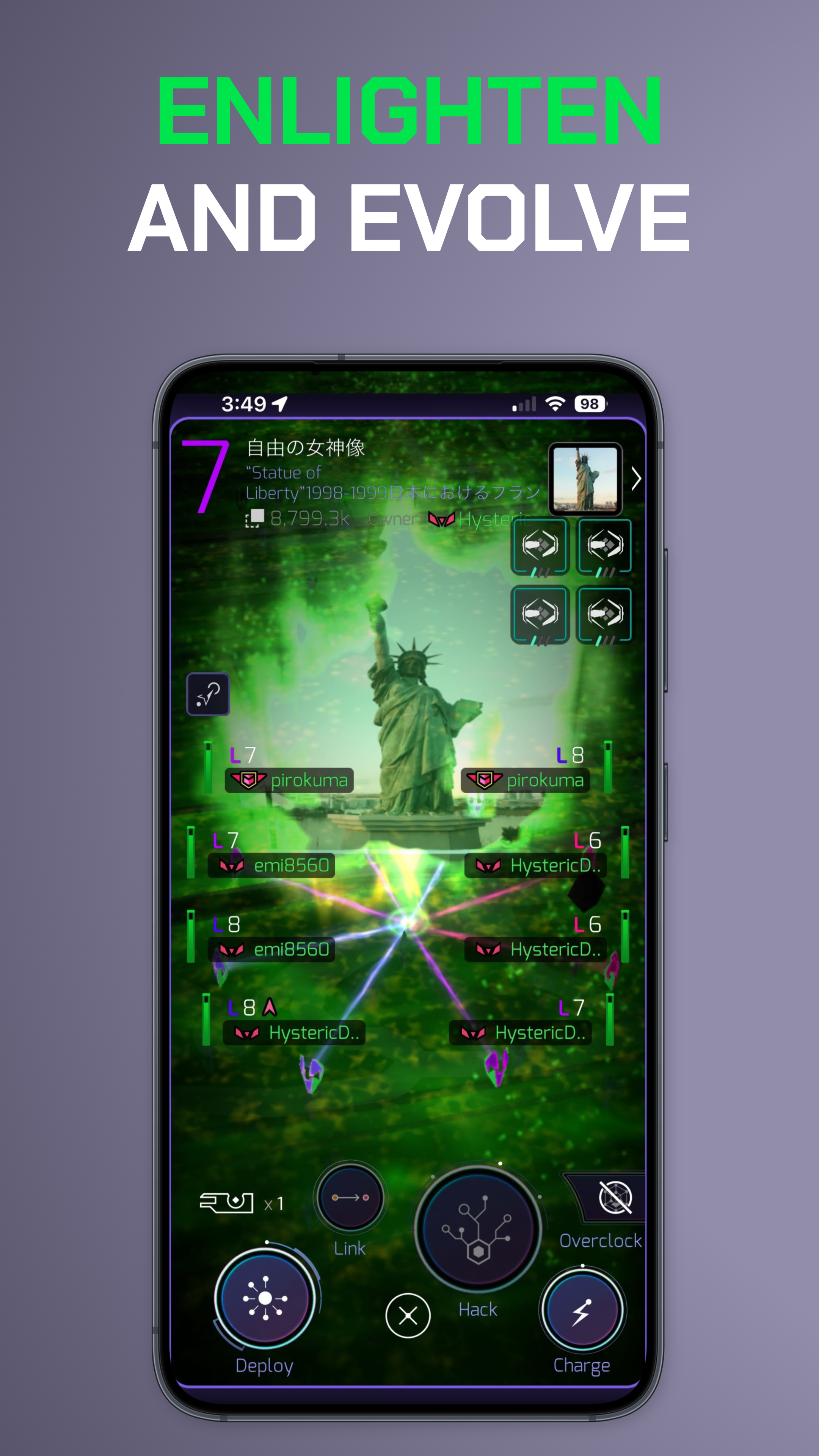 Ingress Game Screenshot