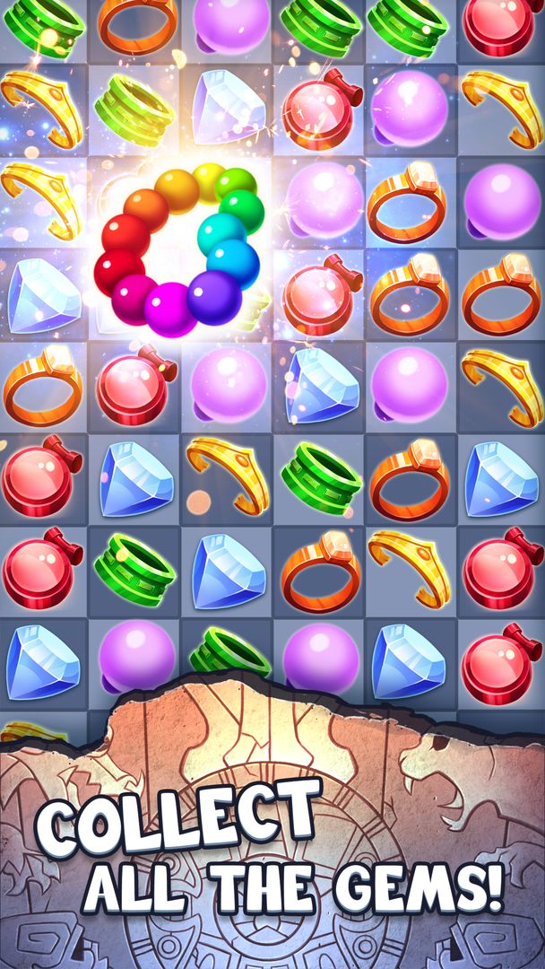 Screenshot of Lost Treasure Match 3