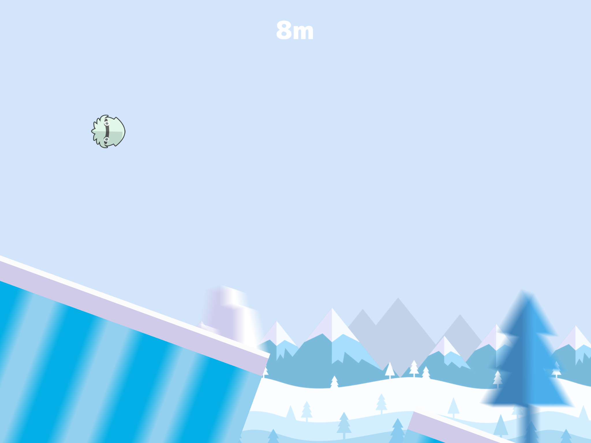 Rolling Down Hills Game Screenshot
