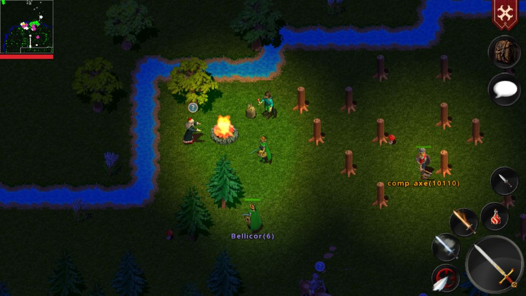 Screenshot of Forgotten Tales MMORPG Online