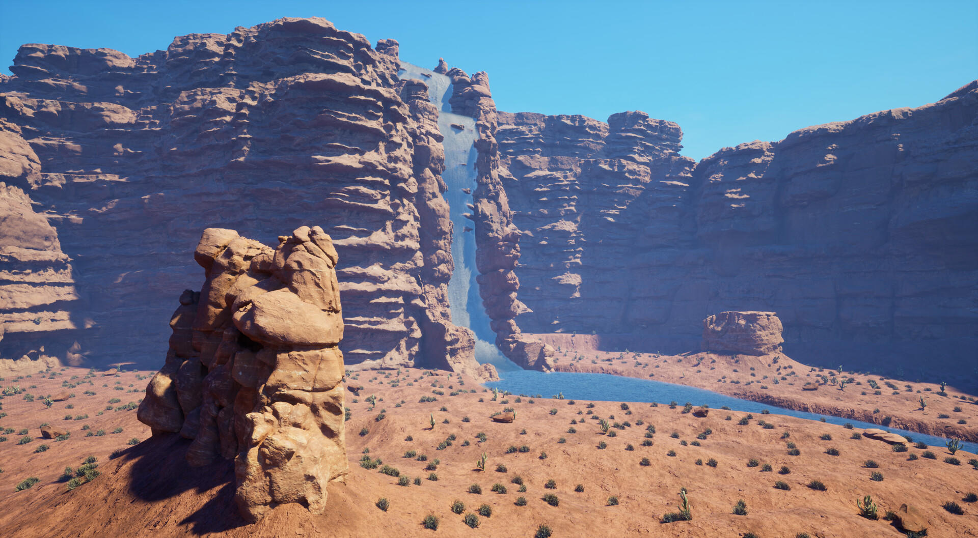 Screenshot of Scorching Desert