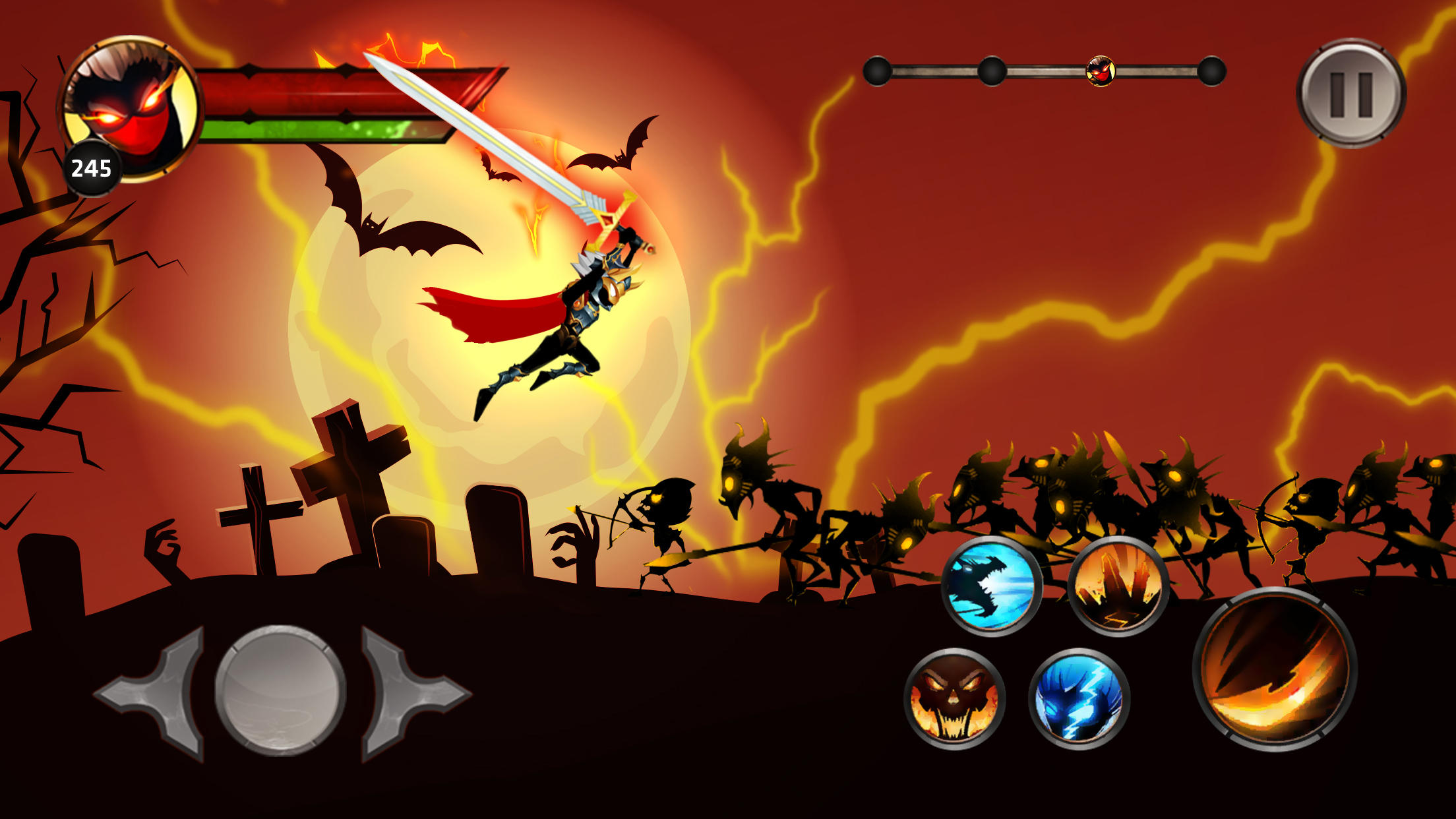Stickman Legends Offline Games Game Screenshot